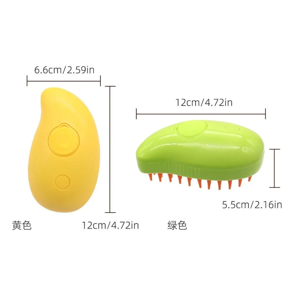 Cat Dog Steamy Brush Steam Brush Electric Sprayer for Massage Pet Grooming Tool Shedding 3 in 1 Electric Sprays Massage Combs